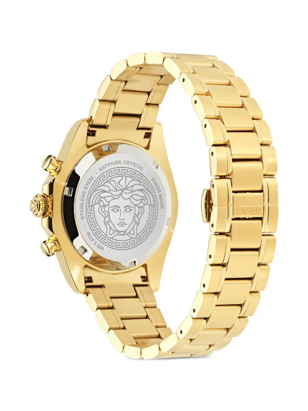 Versace Chrono X 44mm 腕時計 | ブラック | FARFETCH JP