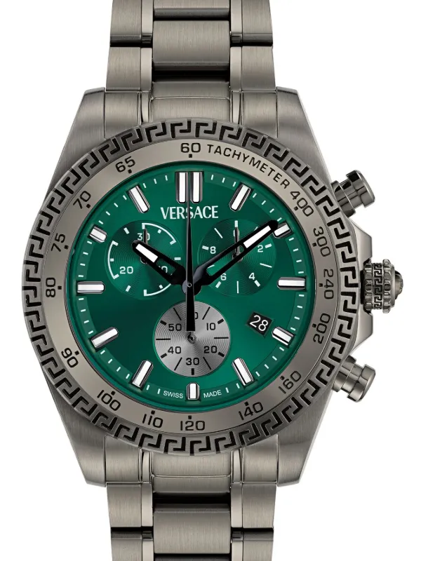 Versace Chrono X 44mm | Green | FARFETCH