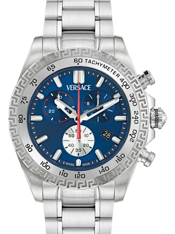 Versace Chrono X 44mm | Blue | FARFETCH