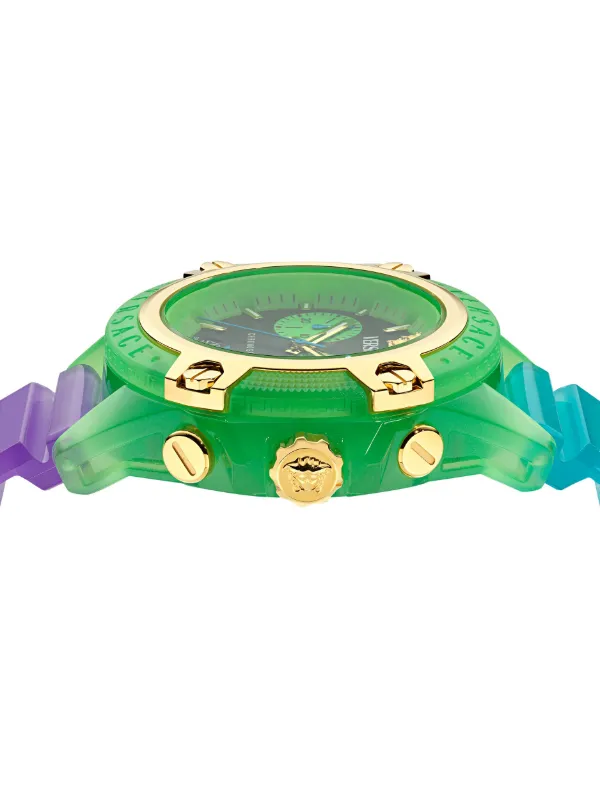 Versace アイコン アクティブ 44mm 腕時計 | ブラック | FARFETCH JP