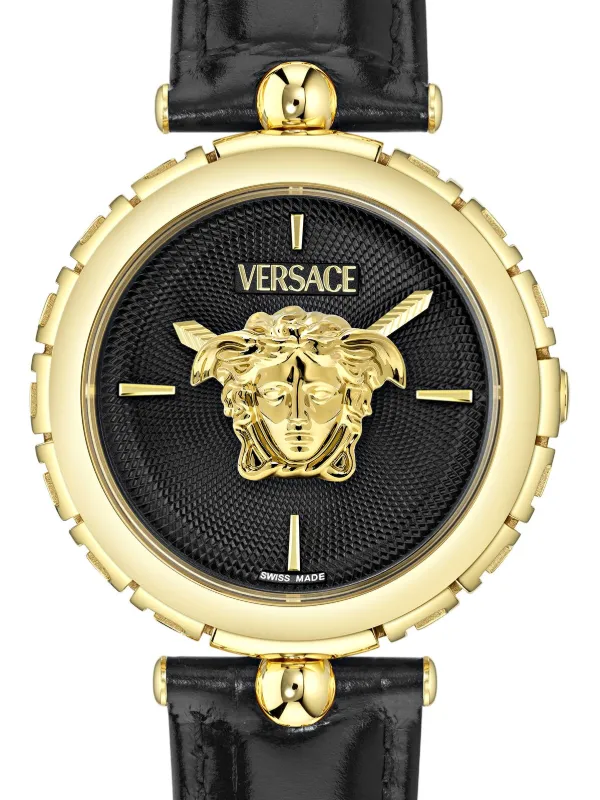 Versace Medusa Heritage 38mm | Black | FARFETCH