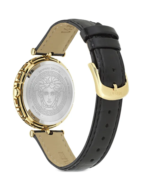 Versace Medusa Heritage 38mm | Black | FARFETCH