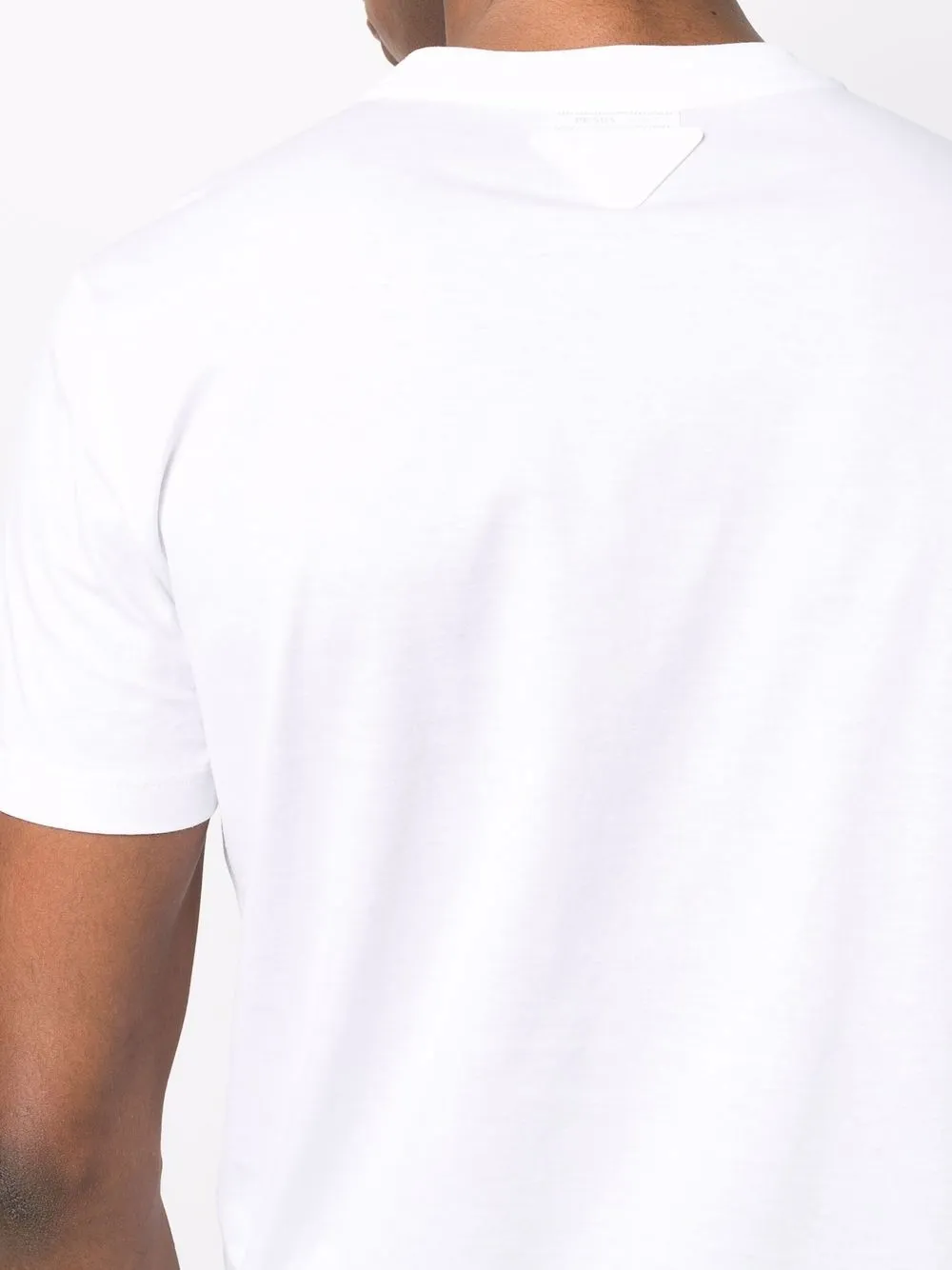 Prada Drie katoenen T-shirt Wit