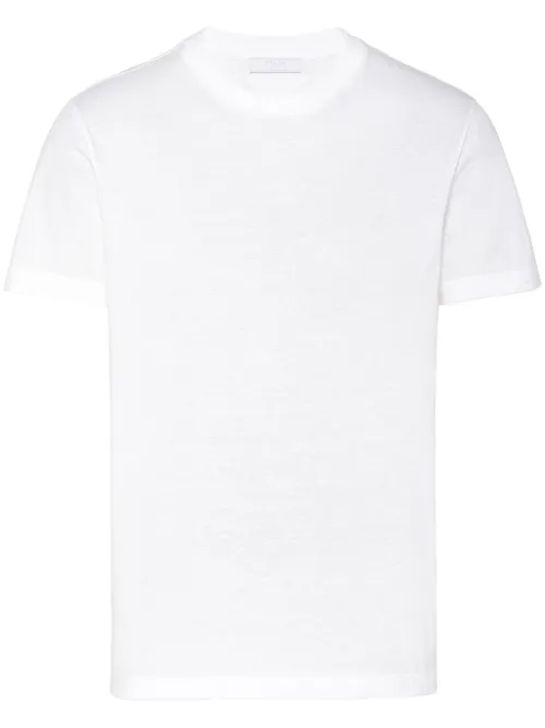 Lot de trois t-shirts en coton - Prada - Modalova