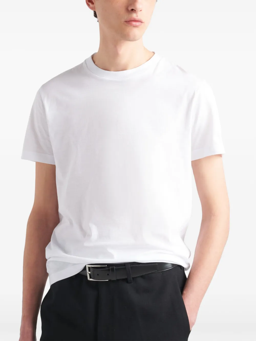 Prada Cotton T-shirt (pack Of three) | White | FARFETCH