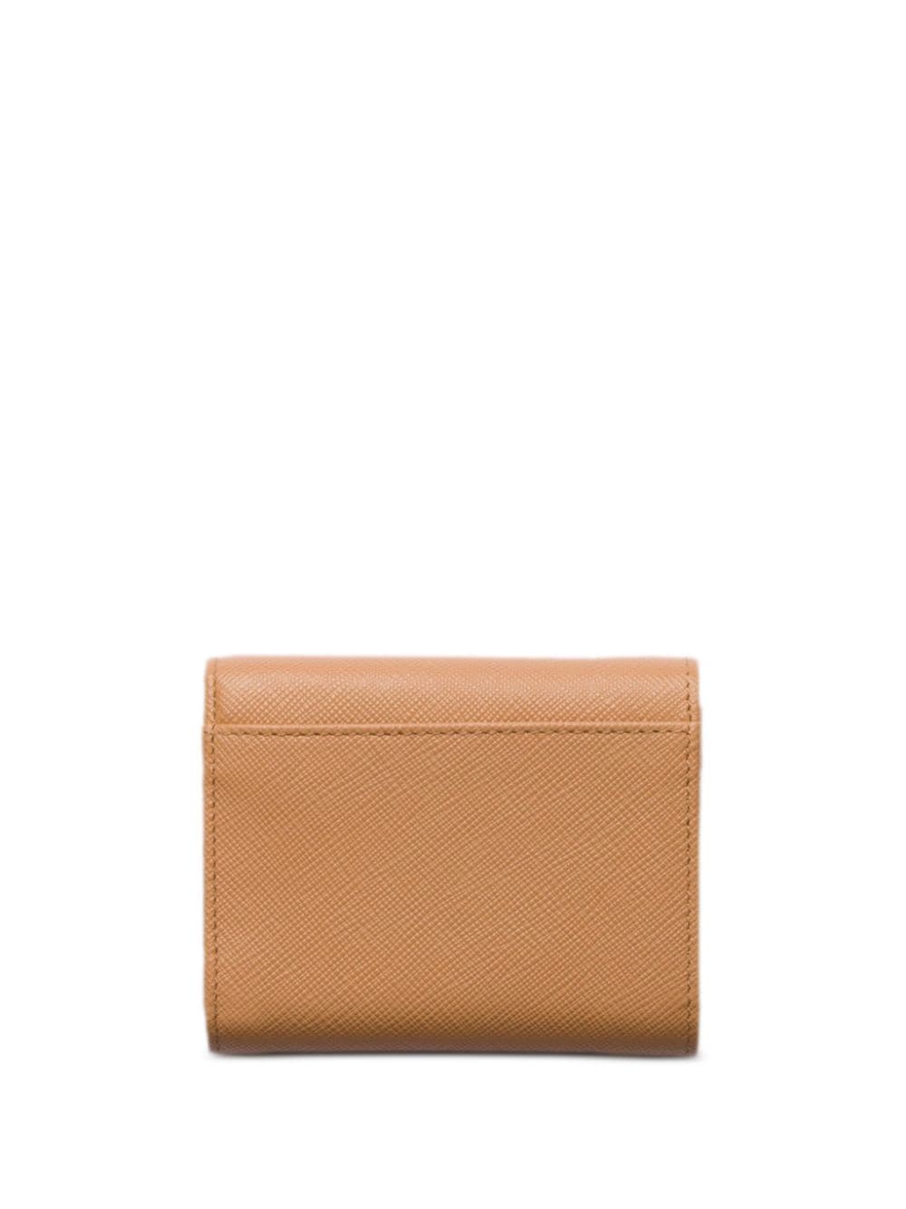 Prada Saffiano wallet - Bruin