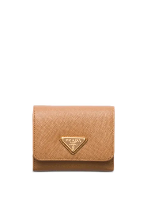 Prada plånbok i Saffiano-läder