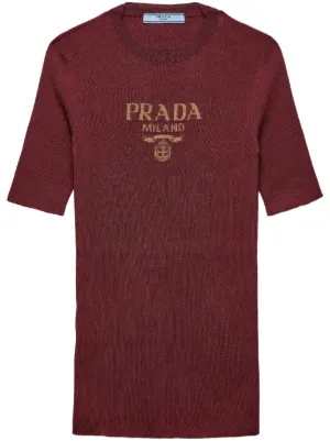 Prada(プラダ)ウィメンズ Tシャツ・カットソー - FARFETCH Prada(プラダ)ウィメンズ Tシャツ・カットソー - FARFETCH