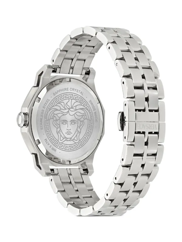 Versace メドゥーサ デコ 43mm 腕時計 | ブルー | FARFETCH JP