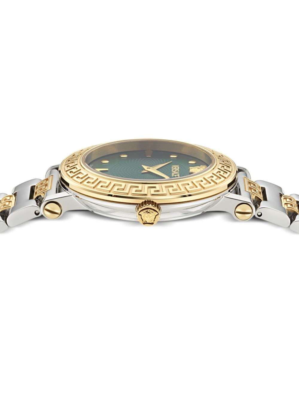 Shop Versace Ronda 35mm In Green