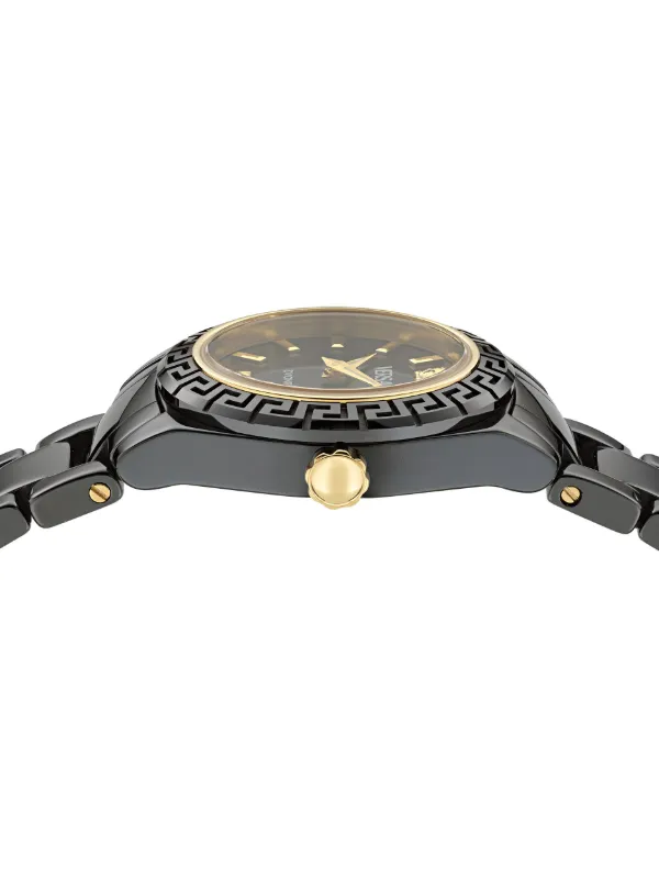 Versace DV One Mini 28mm | Black | FARFETCH JO