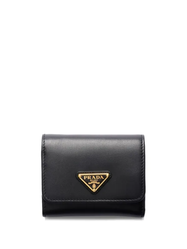 Prada Saffiano Wallet Black FARFETCH SG