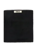TEKLA logo-patch bath towel (140cm x 70cm) - Black