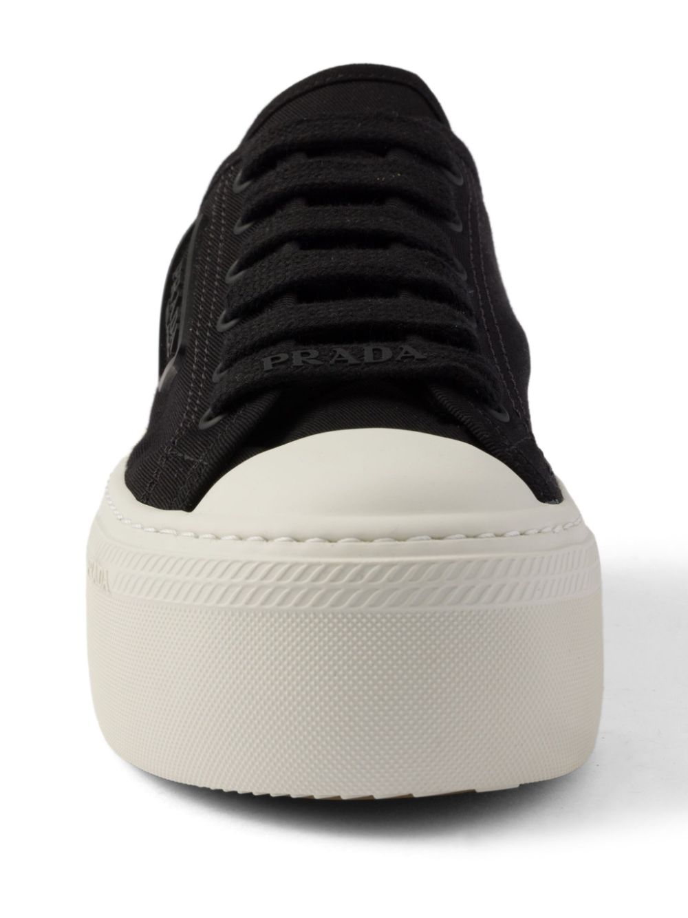 Prada lace-up sneakers Black