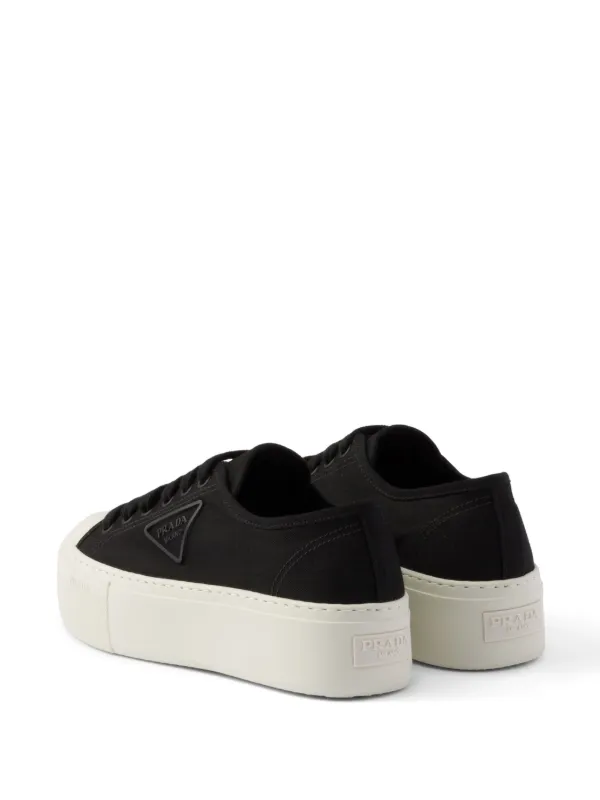 Prada lace-up Sneakers | Black | FARFETCH