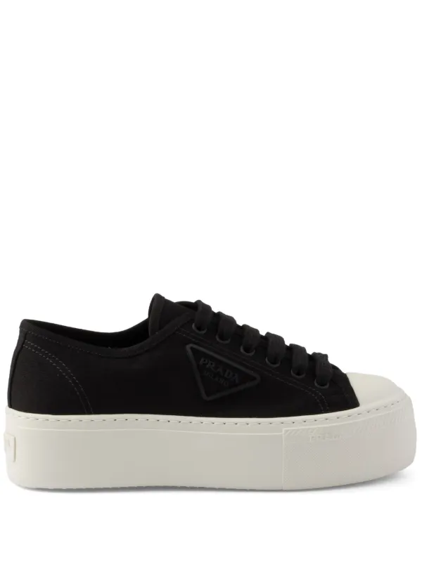 Prada lace up sneakers on sale