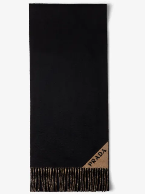 Prada cashmere reversible scarf