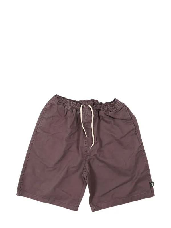 Stussy Drawstring Cotton Swim Shorts Brown FARFETCH UK