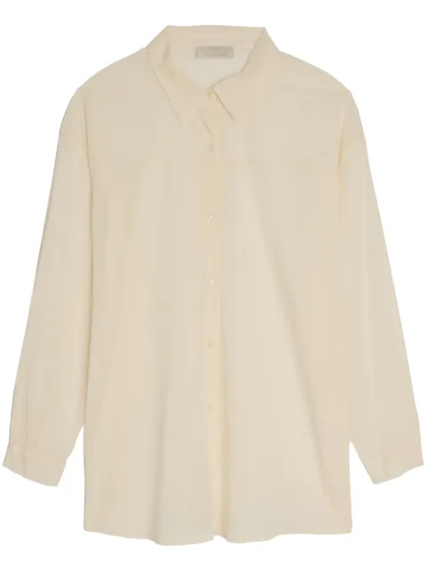 Amomento sheer cotton shirt