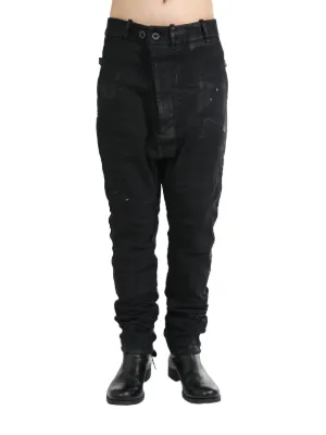 Boris Bidjan Saberi drop-crotch Jeans | Black | FARFETCH