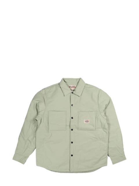 Stüssy logo-patch shirt jacket