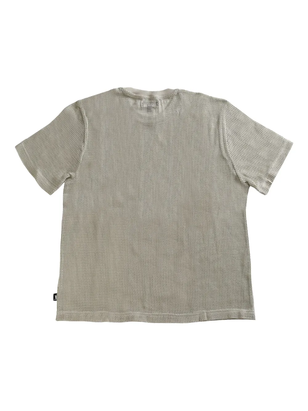 Stüssy textured t-shirt - Grijs