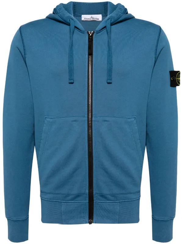 Store Stone Island zip up hoodie