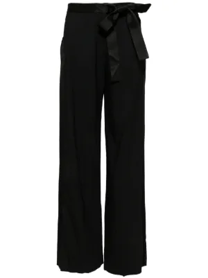 パンツ DAVID KOMA Satin cargo pants Black David Koma Satin cargo pants - Black - Women | RE23DK58TRBLACK