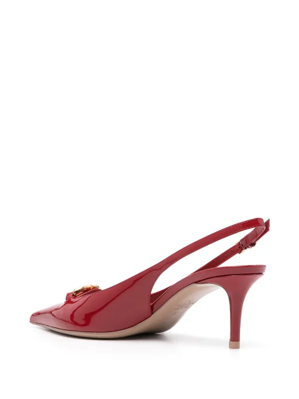 関税送料込★Valentino Garavani Vロゴスリングバックパンプス VALENTINO GARAVANI 】Vロゴ スリングバック パンプス