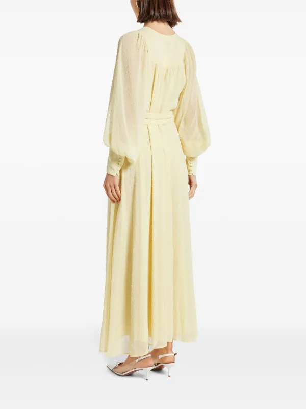 【関税込み】REMAIN Birger Christensen ロングドレス Wide Maxi Dress Creme - REMAIN Birger Christensen