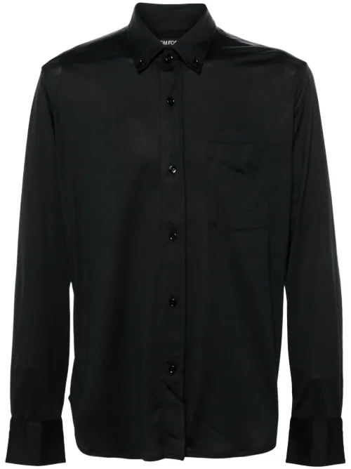 Chemise à boutonnière sur le devant - TOM FORD - Modalova