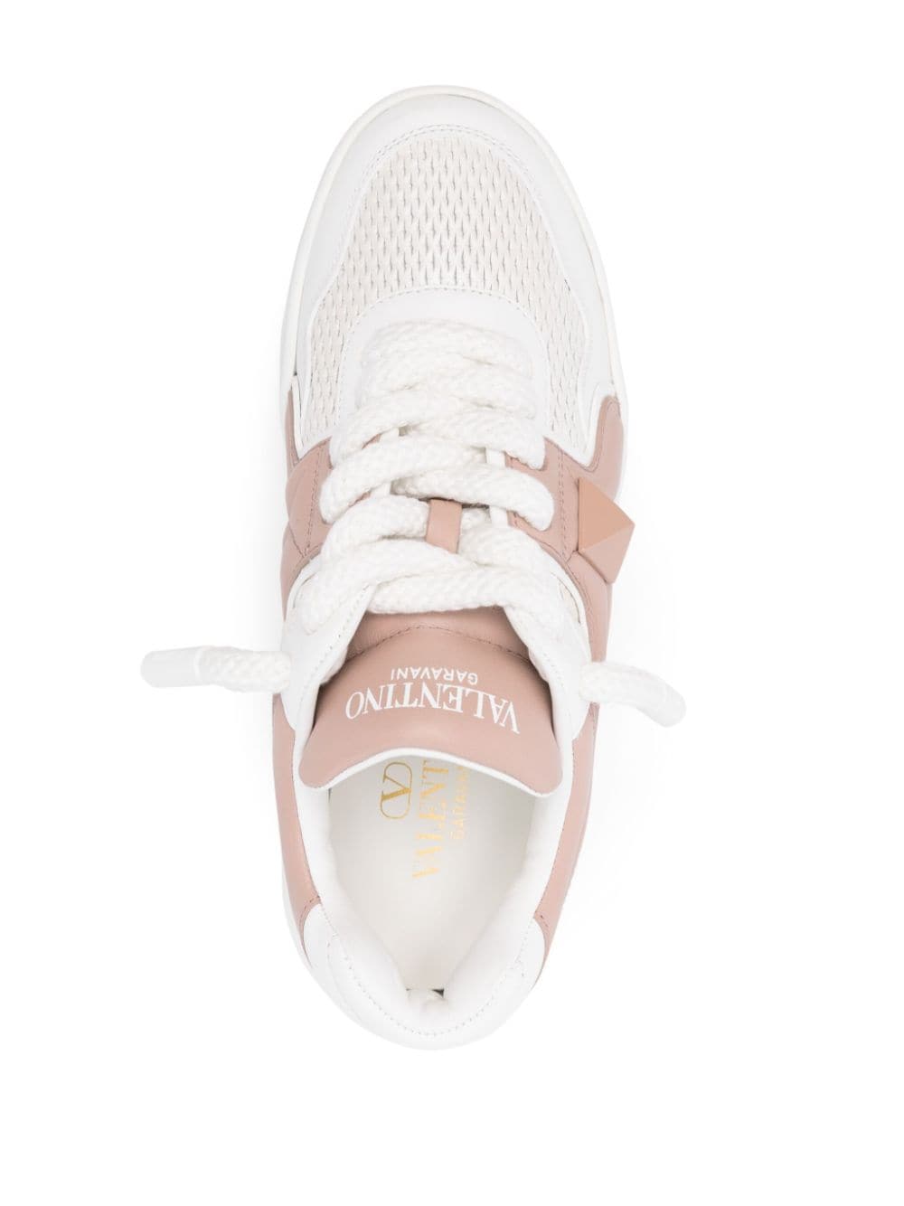 Shop Valentino One Stud Xl Sneakers In White