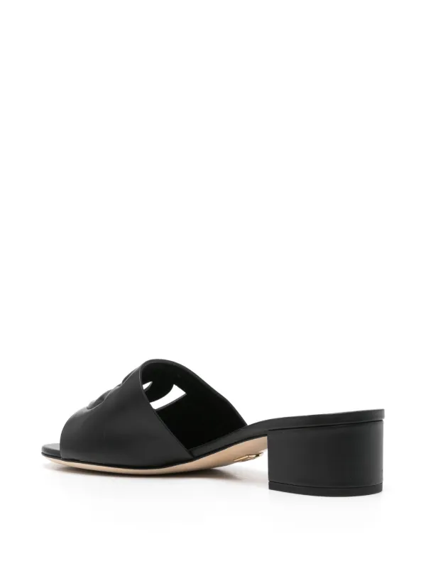 ドルチェ&ガッバーナ ミュール Dolce & Gabbana 40mm DG MIllennials Mules | Black | FARFETCH