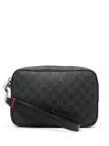 Gucci GG-canvas cutch bag - Blue