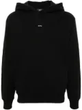 A.P.C. logo-print hoodie - Black