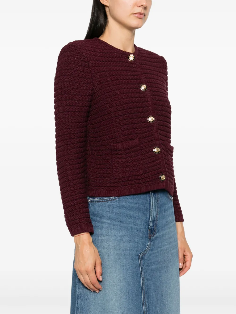 Ba&Sh Gaspard vest Rood