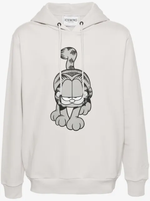 Iceberg garfield-print hoodie