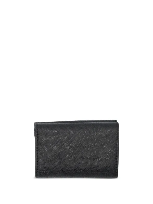 Vivienne Westwood Envelope Leather Wallet | Black | FARFETCH HK