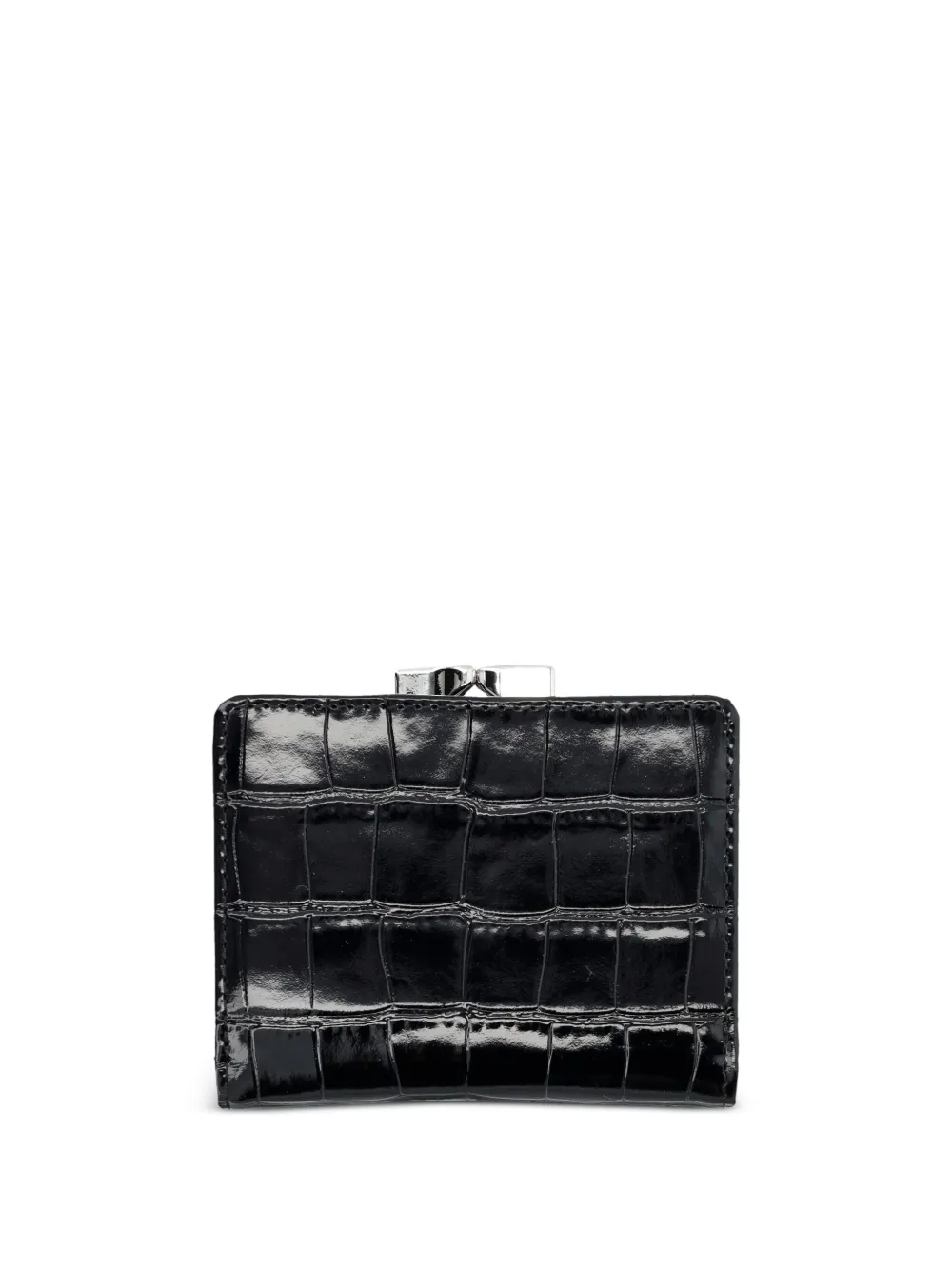 Vivienne Westwood small frame wallet - Zwart