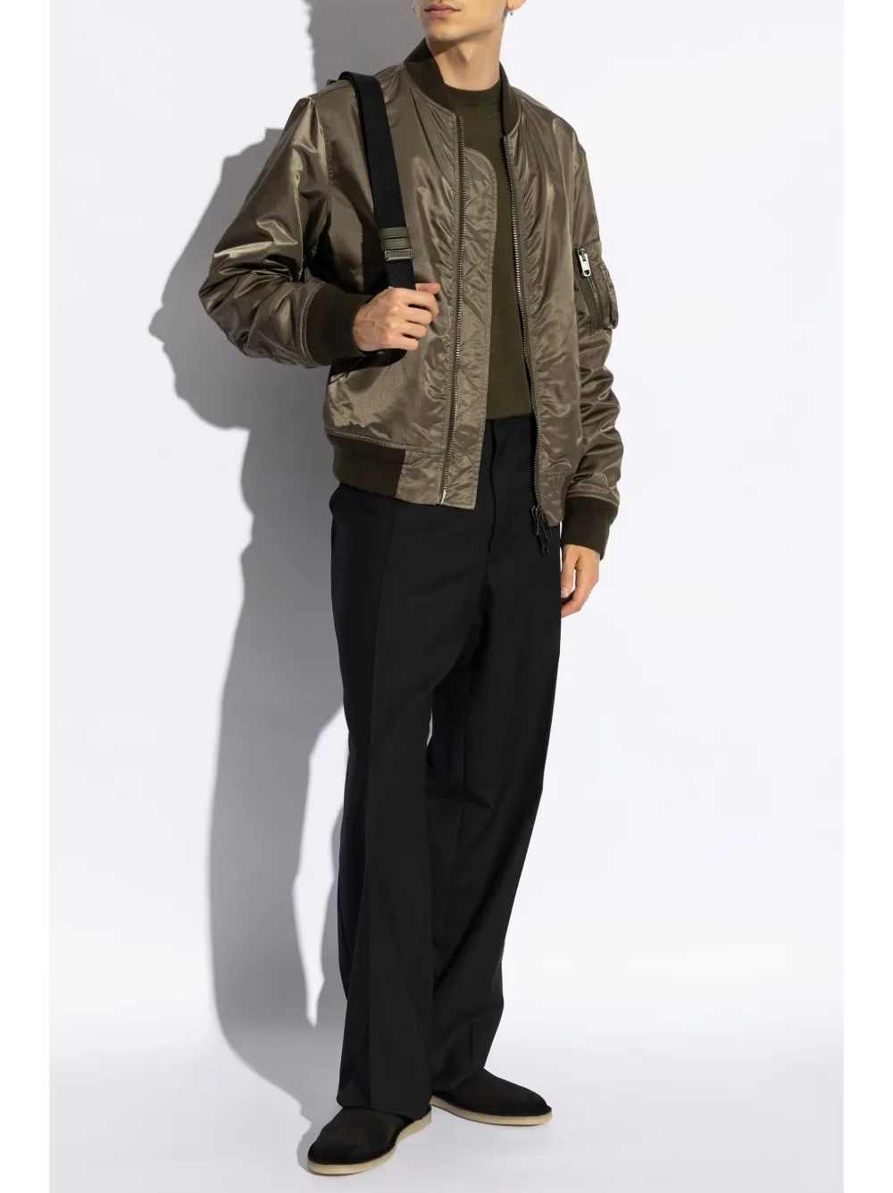 Bally Adrien Brody bomber jacket - Groen