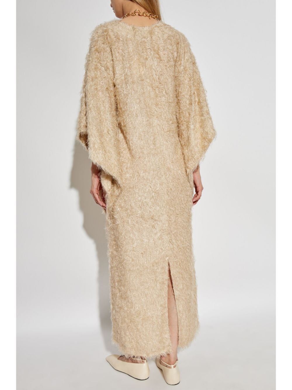 Shop By Malene Birger Veroma Midi Dress In Neutrals