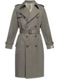 Bally double-breasted trench coat - Green