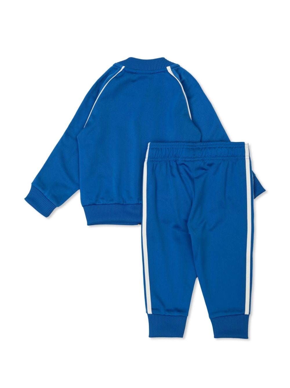 adidas Kids logo-embroidered tracksuit set - Blauw