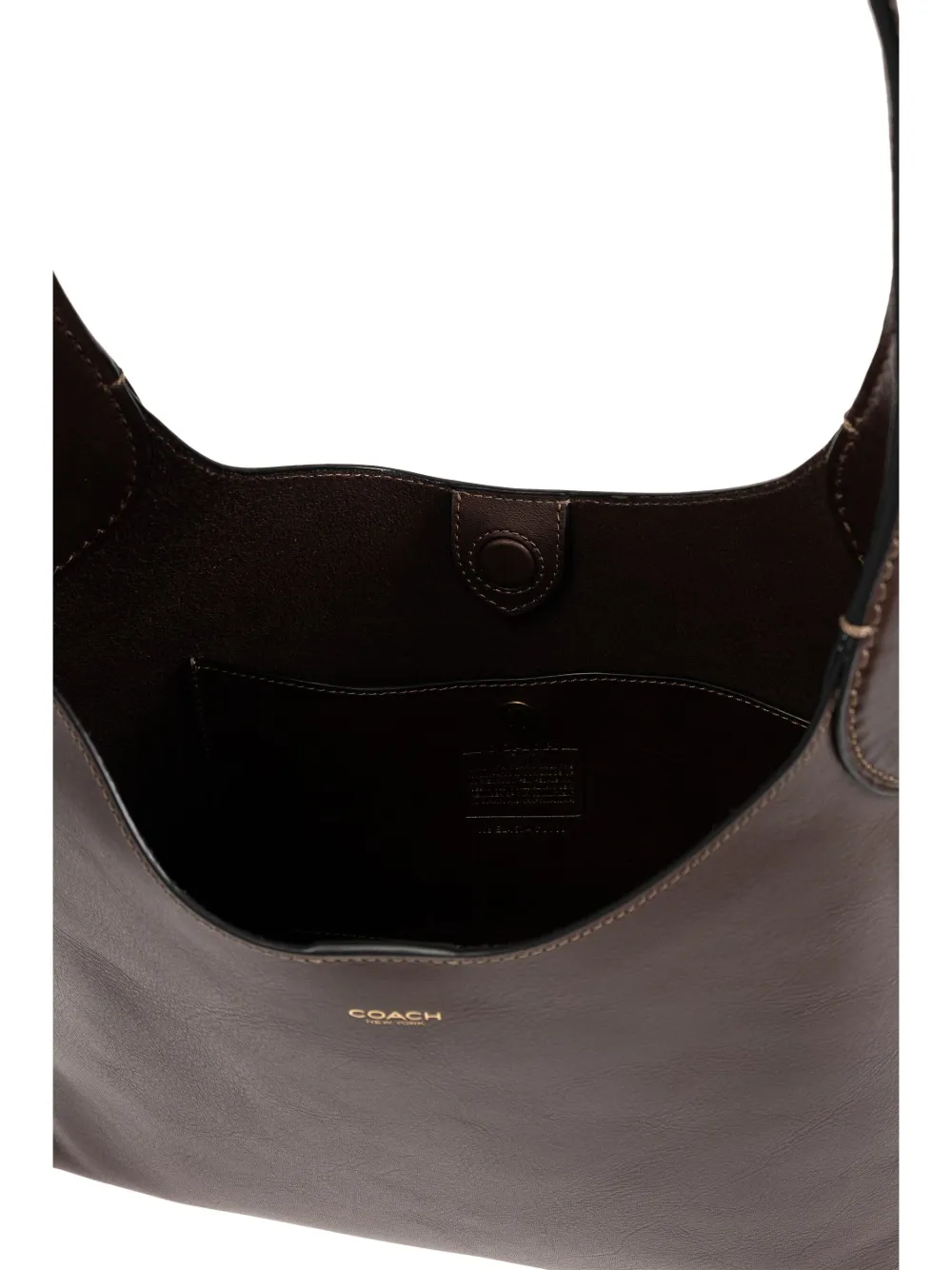 Shop Coach Brooklyn Shoulder Bag In Brown
