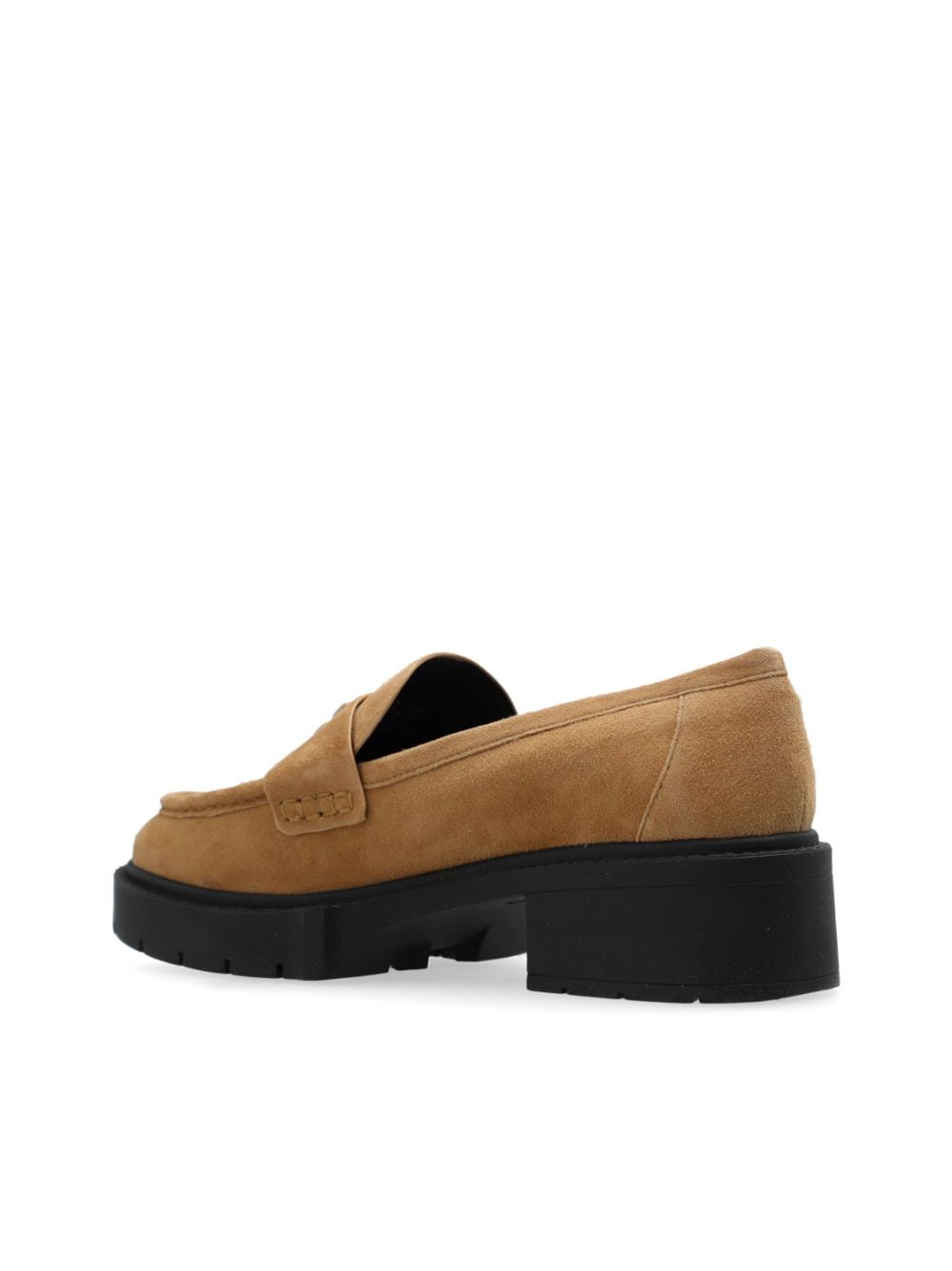 Coach Leren loafers Bruin