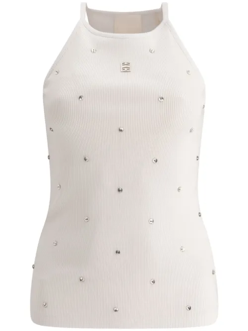Débardeur à ornements strassés - Givenchy - Modalova