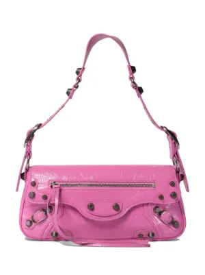 Prada レザー ショルダーバッグ | ピンク | FARFETCH JP
