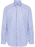 Barba striped shirt - White