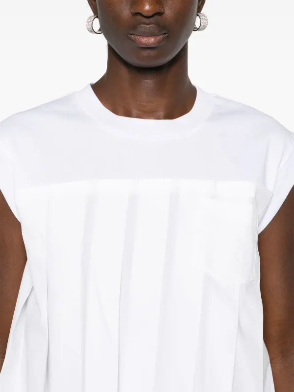 SALE！【SACAI】バックプリーツTシャツ (sacai/Tシャツ
