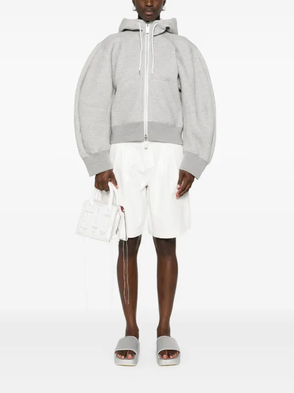 Sacai Sponge Sweat パーカー | グレー | FARFETCH JP